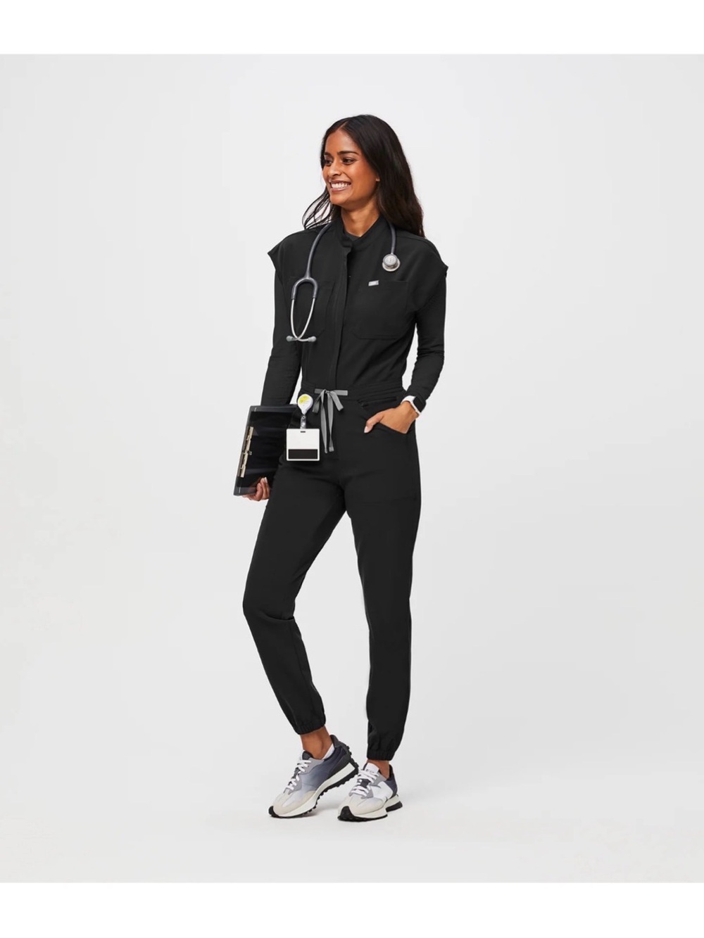 Figs Rafaela cargo scrub jumpsuit